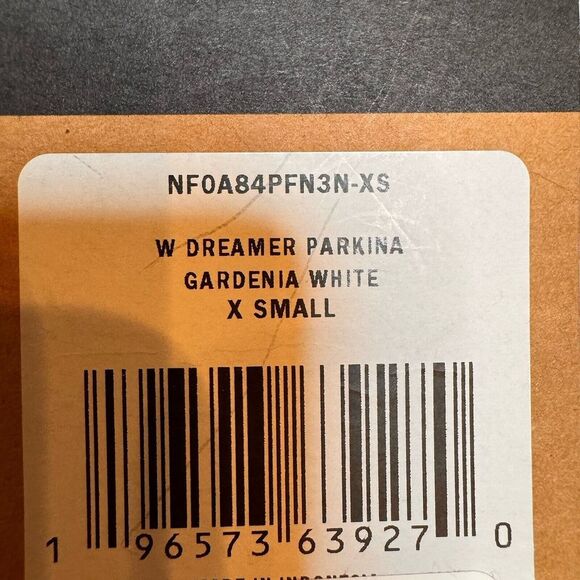 The North Face Women's Dreamer Parkina Gardenia White Size XS NEW - Picture 7 of 8